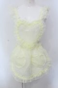 Angelic Pretty / Heart Fairyフリルエプロン  イエロー O-25-05-20-002-AP-TO-OW-OS