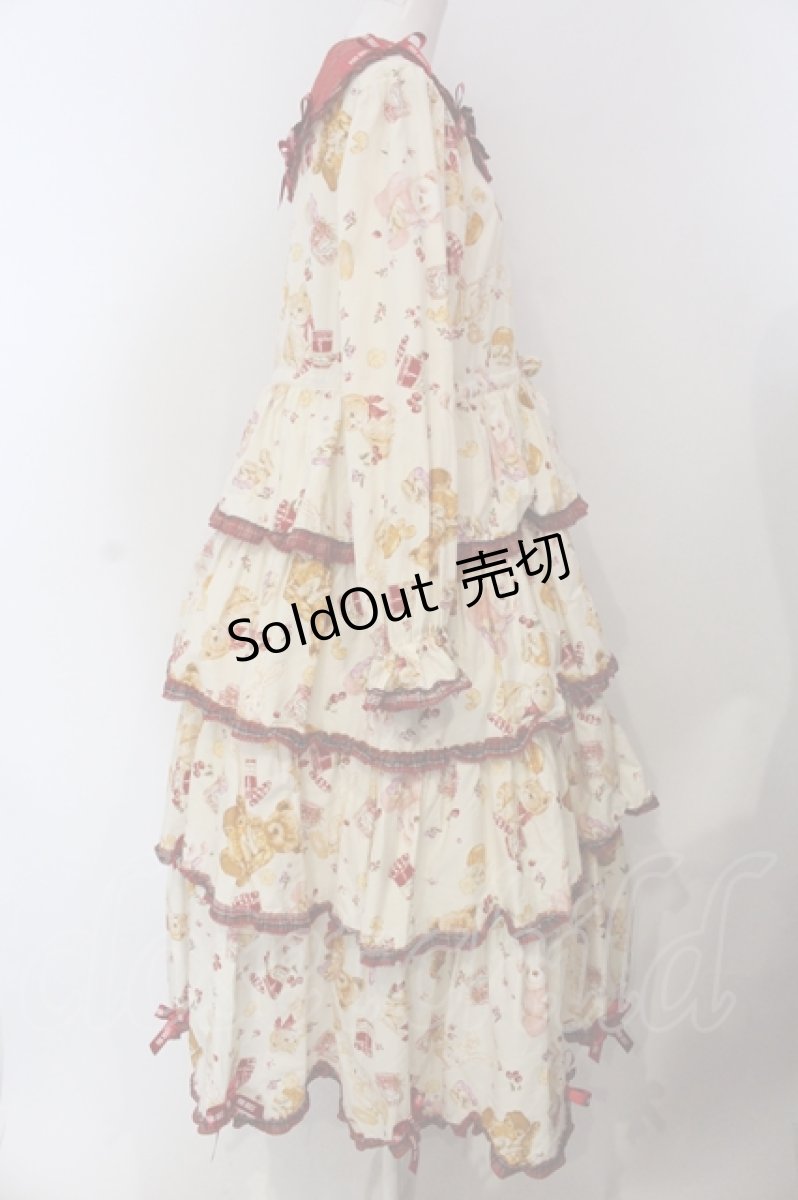 画像3: PINK HOUSE / Animal Happy Jamプリントワンピース  オフ O-25-05-20-013-LO-OP-OW-OS (3)