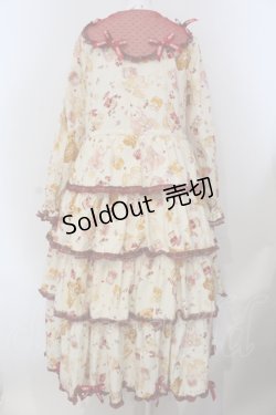 画像4: PINK HOUSE / Animal Happy Jamプリントワンピース  オフ O-25-05-20-013-LO-OP-OW-OS