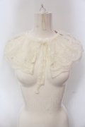 m petit by misako / AMレース付け襟  オフシロ O-25-05-20-014-LO-ZA-IG-OS