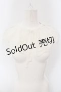 m petit by misako / AMレース付け襟  オフシロ O-25-05-20-014-LO-ZA-IG-OS
