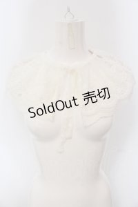 m petit by misako / AMレース付け襟  オフシロ O-25-05-20-014-LO-ZA-IG-OS