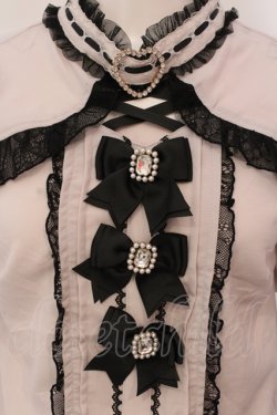 画像2: LIZ LISA / 3つリボンハートチョーカーブラウス M ピンク O-25-05-20-017-LO-BL-OW-OS