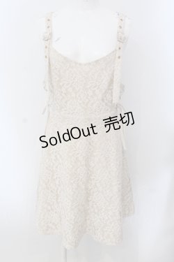 画像1: Rojita / 総レースサスペンダーワンピース F ベージュ O-25-05-20-009-LO-OP-OW-OS