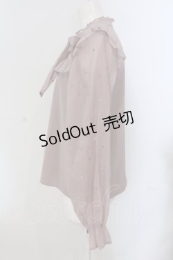 画像2: Rojita / ハートドットシアーボウタイブラウス F ピンク O-25-05-20-022-LO-BL-OW-OS