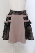 Rojita / サイドハートバックルチュール切替スカート F ピンクベージュ O-25-05-20-025-LO-SK-OW-OS