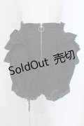 PEACE NOW / サイドフリルパンツ M ネイビー O-25-05-20-027-PU-PA-OW-ZS