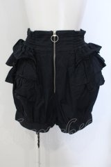 PEACE NOW / サイドフリルパンツ M ネイビー O-25-05-20-027-PU-PA-OW-ZS