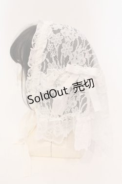 画像3: axes femme / マルチWAYバブーシュカ  シロ O-25-05-22-003-AX-ZA-OW-OS