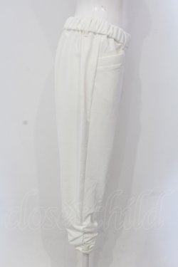 画像2: INGEBORG / 裾ギャザーパンツ 3（9号相当） シロ O-25-05-22-038-LO-PA-OW-ZT400
