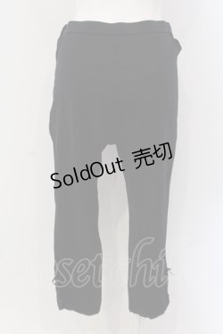 画像3: INGEBORG / 裾レースアップパンツ 9号 クロ O-25-05-22-039-LO-PA-OW-ZT372