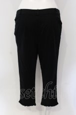 画像3: 【SALE】INGEBORG / 裾フリル使いパンツ 9号 クロ O-25-05-22-040-LO-PA-OW-ZT385 (3)