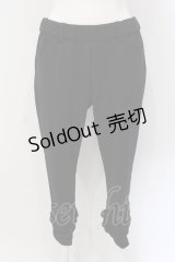 INGEBORG / 裾ギャザーストレッチパンツ 3（9号） クロ O-25-05-22-041-LO-PA-OW-ZT372