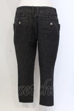 画像3: 【SALE】INGEBORG / ブロッキングデニムパンツ 9 クロ O-25-05-22-046-LO-PA-IG-ZT417 (3)