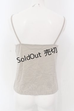 画像2: INGEBORG / はしごレースキャミソール  ベージュ O-25-05-22-059-LO-TO-IG-OS