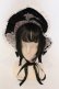 画像2: BABY,THE STARS SHINE BRIGHT / Ribbon Princess Palaceボンネット  クロ×シロ O-25-05-22-001-BA-AC-IG-OS (2)