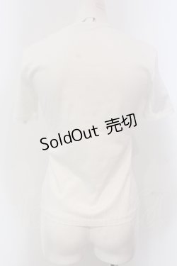 画像2: INGEBORG / ドットチュールカメリアTシャツ 9 シロ O-25-05-22-072-LO-TS-IG-ZI