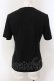 画像3: INGEBORG / ネックレスプリントTシャツ 9 クロ O-25-05-22-074-LO-TS-IG-OS (3)