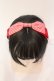 画像3: axes femme kawaii / ギンガムリボンカチューシャ  アカ O-25-05-22-007-AX-AC-OW-OS (3)