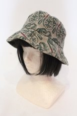画像1: 【SALE】ALGONQUINS / ペイズリー柄ハット  グリーン系 O-25-05-22-008-AL-AC-OW-ZTK007 (1)