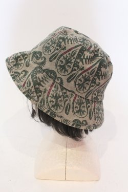 画像3: ALGONQUINS / ペイズリー柄ハット  グリーン系 O-25-05-22-008-AL-AC-OW-OS