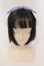 画像2: 【SALE】Angelic Pretty / Angel Ribbonベールカチューシャ【ベール欠品】  公式色展開ラベンダー O-25-05-22-010-AP-AC-IG-ZT012-F004 (2)