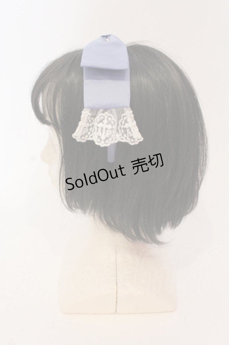 画像3: 【SALE】Angelic Pretty / Angel Ribbonベールカチューシャ【ベール欠品】  公式色展開ラベンダー O-25-05-22-010-AP-AC-IG-ZT012-F004 (3)