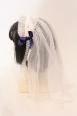 画像3: 【SALE】Angelic Pretty / シスターベールヘッドドレス  シロ O-25-05-22-011-AP-AC-IG-ZT012-F003 (3)