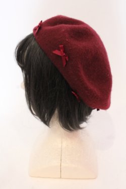 画像3: m petit by misako / サンリオプチリボンベレー  ワイン O-25-05-22-013-LO-AC-IG-OS