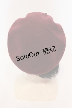 画像4: m petit by misako / サンリオプチリボンベレー  ワイン O-25-05-22-013-LO-AC-IG-OS