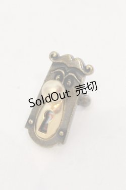 画像1: Q-pot. / ドアノブ/リング 約12号 アンティークゴールド O-25-05-22-023-QP-AC-IG-ZT445-F005