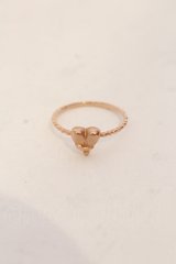 Q-pot. / 【K10/Pink Gold】メルティーハート リング 約10.5号 ピンクゴールド O-25-05-22-024-QP-AC-IG-OS
