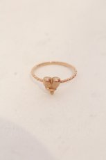 画像1: Q-pot. / 【K10/Pink Gold】メルティーハート リング 約10.5号 ピンクゴールド O-25-05-22-024-QP-AC-IG-ZT445-F005 (1)