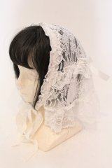 axes femme / マルチWAYバブーシュカ  シロ O-25-05-22-003-AX-ZA-OW-OS