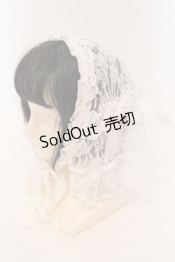 画像1: axes femme / マルチWAYバブーシュカ  シロ O-25-05-22-003-AX-ZA-OW-OS