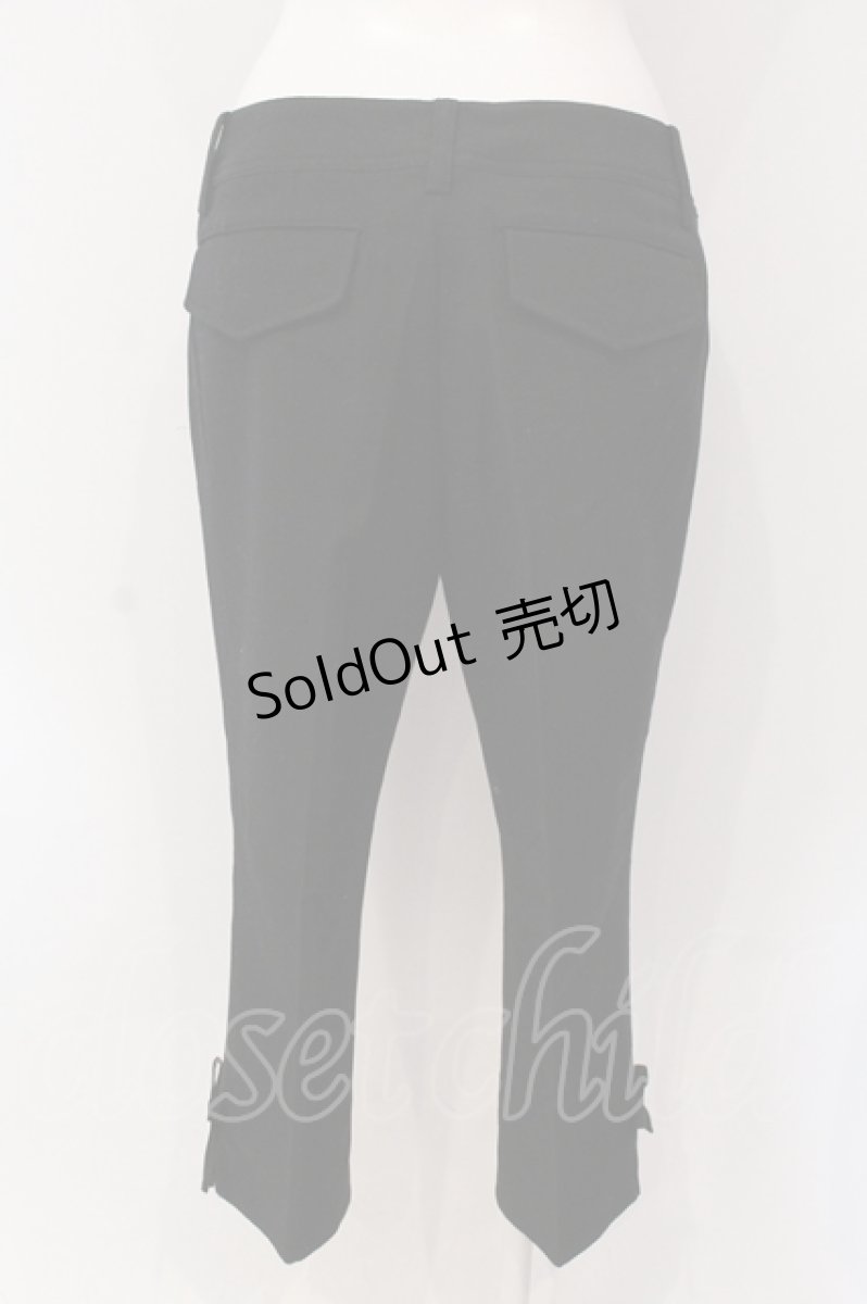 画像3: 【SALE】INGEBORG / 裾リボンパンツ 9 クロ O-25-05-22-028-LO-PA-IG-ZT417 (3)