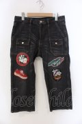 Karl Helmut / ワッペンデニムパンツ L くろ O-25-05-22-031-EL-PA-IG-OS