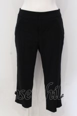 画像1: 【SALE】INGEBORG / 裾リボンパンツ 3（9号相当） クロ O-25-05-22-032-LO-PA-OW-ZT400 (1)