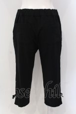 画像3: 【SALE】INGEBORG / 裾リボンパンツ 3（9号相当） クロ O-25-05-22-032-LO-PA-OW-ZT400 (3)