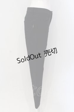 画像2: INGEBORG / ストレッチパンツ 9 クロ O-25-05-22-034-LO-PA-OW-ZT