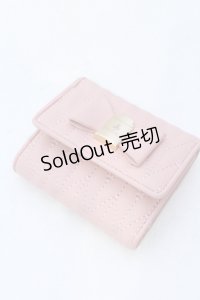 ｍ petit by misako / 青木美沙子×NINA’S三つ折り財布  ピンク O-25-05-23-001-LO-ZA-IG-ZT434-F004