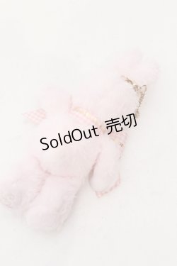 画像2: Maison de FLEUR / 天王寺ミオ限定　ラビットチャーム  ピンク O-25-05-23-005-LO-ZA-IG-ZT