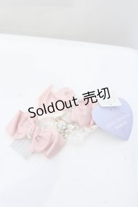 axes femme kawaii / スウィートペアリボンバレッタ  ピンク O-25-05-23-007-AX-AC-OW-OS