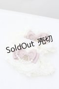 axes femme kawaii / レーシーお袖留め  キナリ×ピンク O-25-05-23-008-AX-ZA-OW-OS