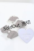 axes femme kawaii / スウィートペアリボンバレッタ  ブラウン O-25-05-23-009-AX-AC-OW-OS