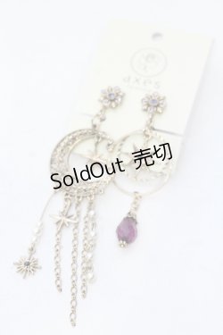 画像1: axes femme / テレスコープ装飾イヤリング  ゴールド O-25-05-23-014-AX-AC-OW-ZT445-F007