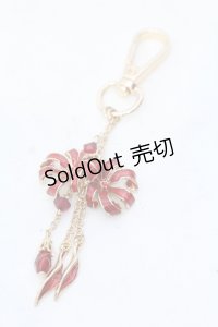 axes femme / 彼岸花バッグチャーム  ゴールド O-25-05-23-015-AX-ZA-OW-OS
