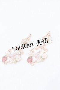 axes femme POETIQUE / いちごイヤリング  ピンクゴールド O-25-05-23-020-AX-AC-OW-OS