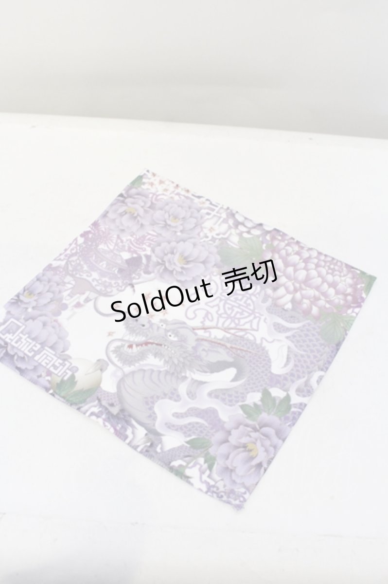 画像1: 【SALE】Qutie Frash / アメQガチャハンドタオル  和柄 ラベンダー O-25-05-23-026-QU-ZA-IG-ZT445-F006 (1)