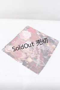 Qutie Frash / アメQガチャハンドタオル  和柄 レッド O-25-05-23-027-QU-ZA-IG-OS